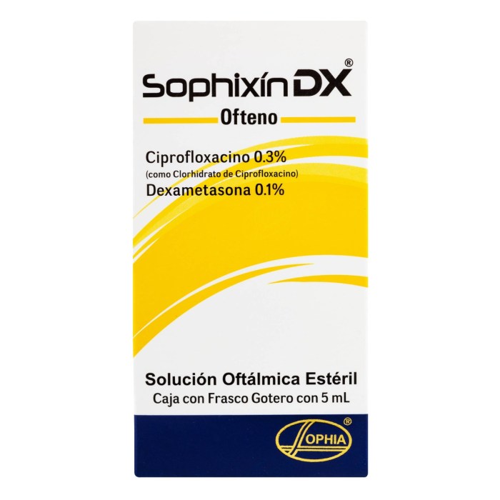 Para que es el sophixin dx