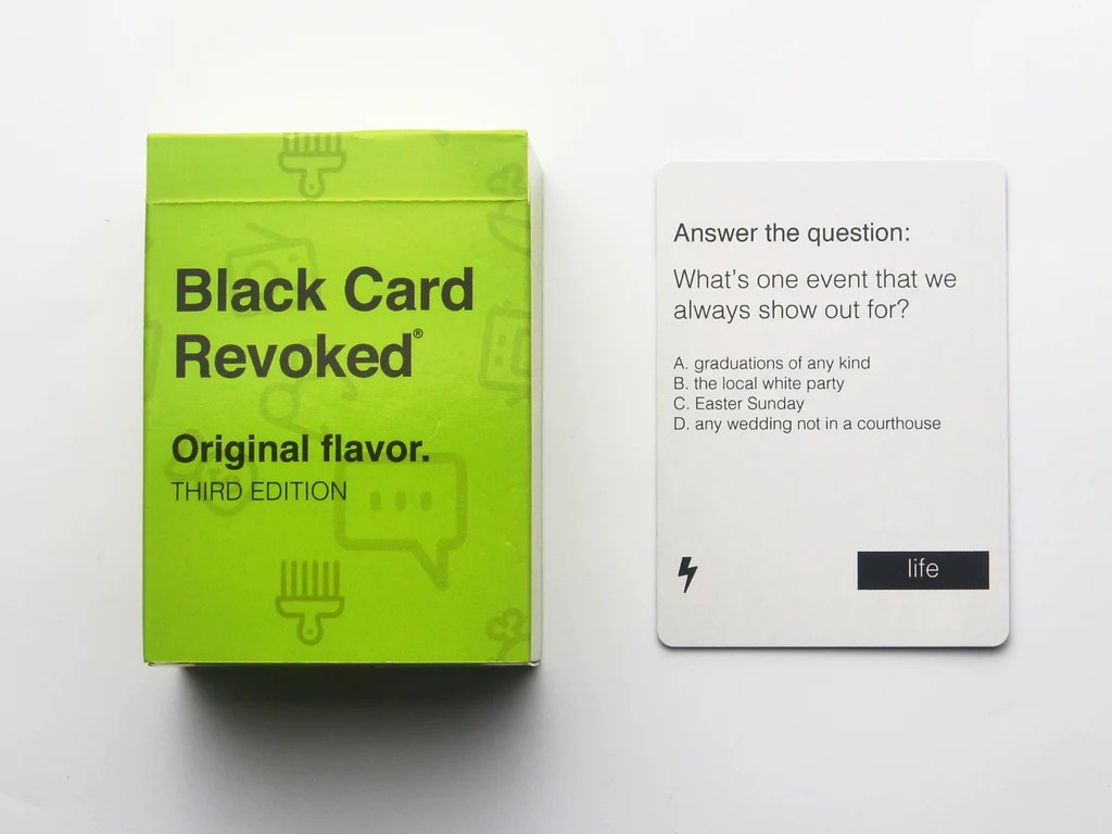 Printable black card revoked questions and answers pdf